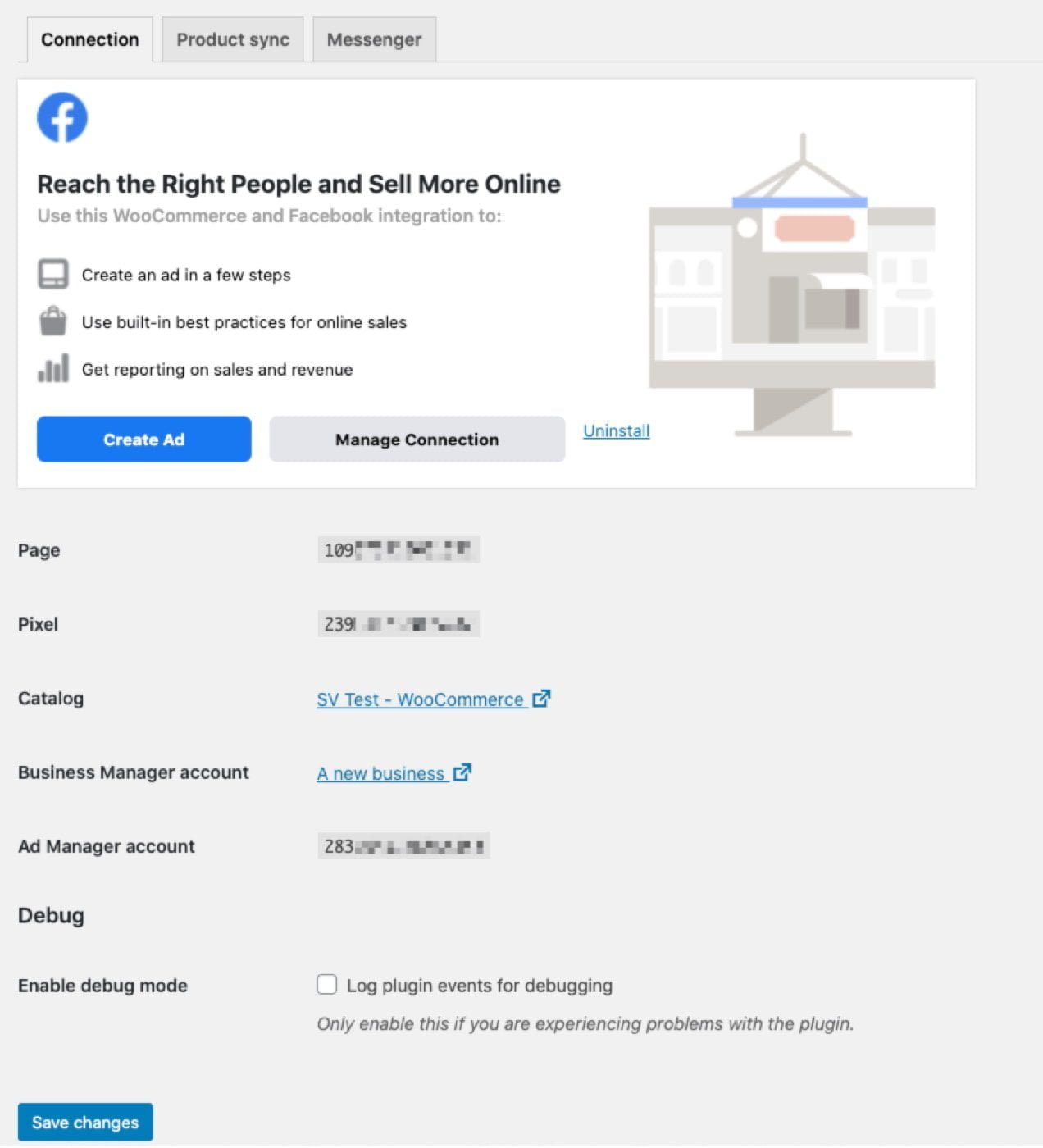 Facebook for WooCommerce extension setup