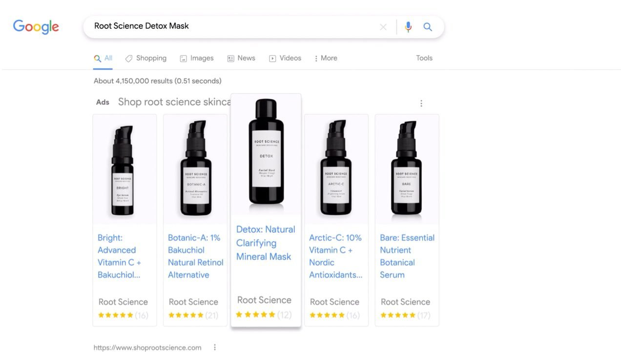 blog-root-science-google2x Root Science product listings on Google